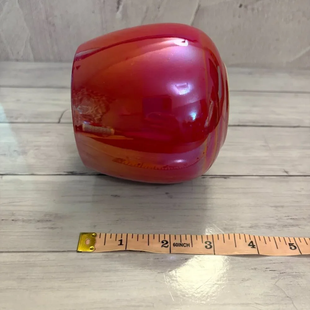 Tim Hortons Red Iridescent Mugs Maple Leaf  2020 x 2 Coffee Mugs (SKU: 190MI) - Picture 8 of 10
